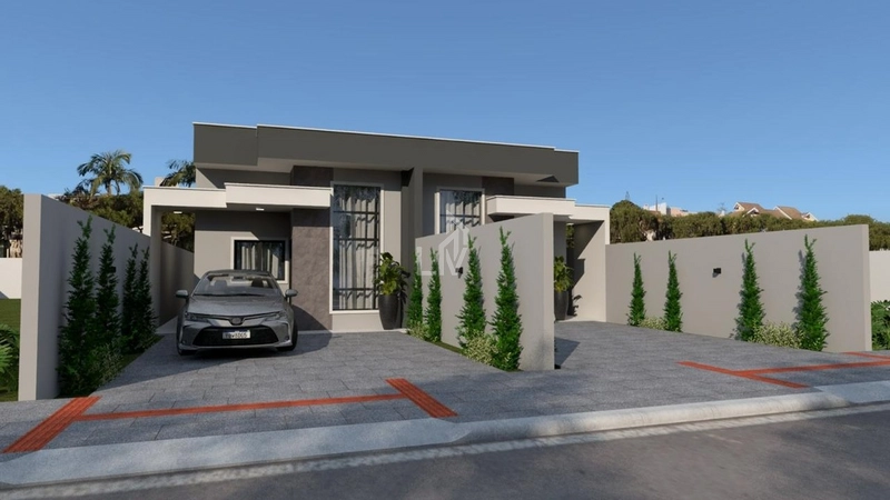 Casa com suite e 2 quartos a venda - Veredas - Cascavel/PR: 1ª foto da galeria de imagens do imóvel