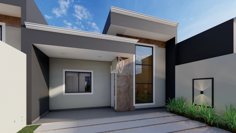 Casa com suíte e 1 quarto a venda - Florais do Parana - Cascavel/PR: 1ª foto da galeria de imagens do imóvel