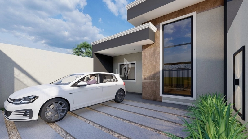 Casa com suíte e 1 quarto a venda - Florais do Parana - Cascavel/PR: 5ª foto da galeria de imagens do imóvel