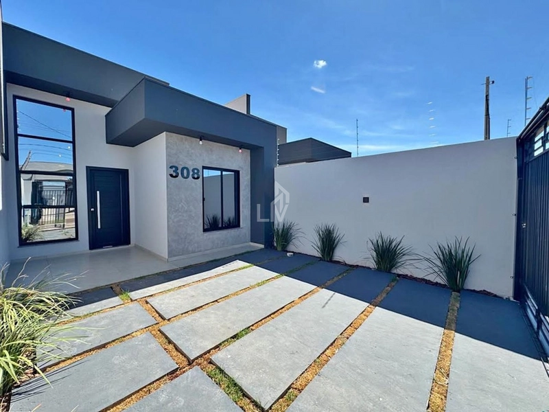 Casa com suíte e 1 quarto a venda - Paraiso Tropical - Cascavel/PR