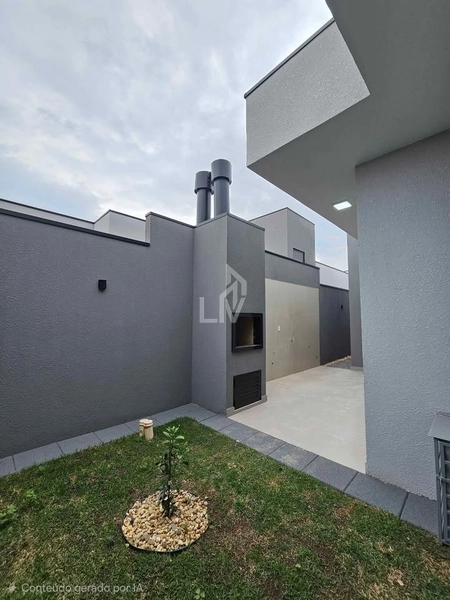 Casa com Suite e 2 Quartos  a venda - Vale Verde - Cascavel/PR: 3ª foto da galeria de imagens do imóvel