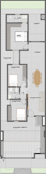Casa com Suite e 2 Quartos  a venda - Vale Verde - Cascavel/PR: 5ª foto da galeria de imagens do imóvel