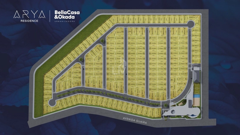 Terreno em condomínio a venda - Arya Residence - Cascavel/PR: 17ª foto da galeria de imagens do imóvel