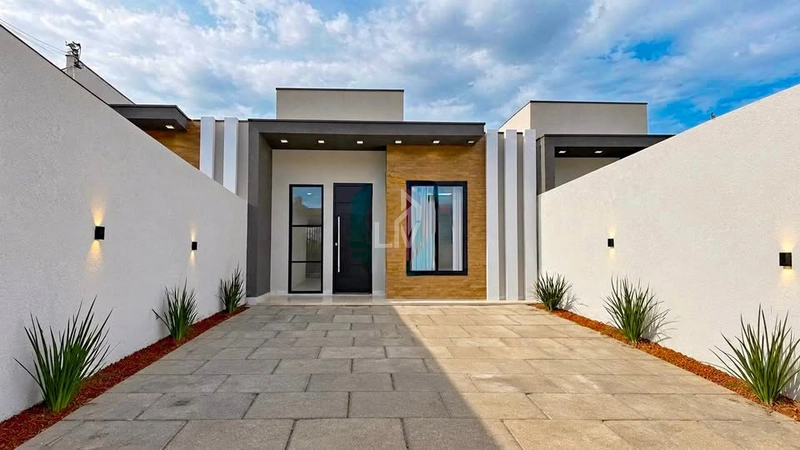 Casa com suíte e 1 quarto a venda - Colinas Tropical - Cascavel/PR: 1ª foto da galeria de imagens do imóvel