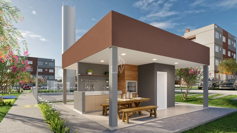 Apartamento com 2 quartos a venda - Pinherinho - Toledo/PR: 6ª foto da galeria de imagens do imóvel