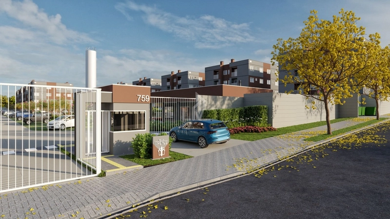 Apartamento com 2 quartos a venda - Pinherinho - Toledo/PR: 2ª foto da galeria de imagens do imóvel