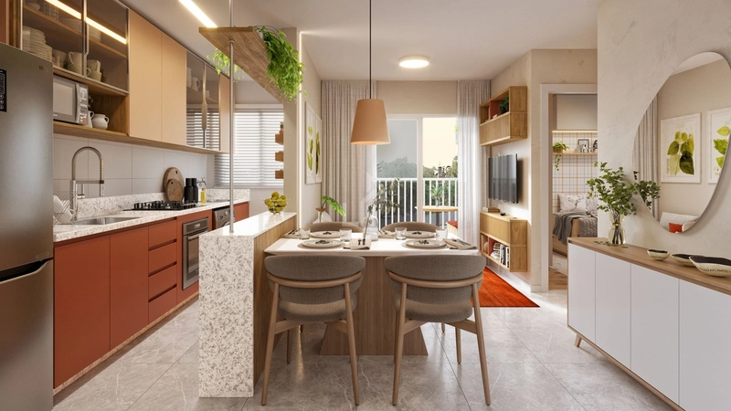 Apartamento com 2 quartos a venda - Pinherinho - Toledo/PR: 10ª foto da galeria de imagens do imóvel