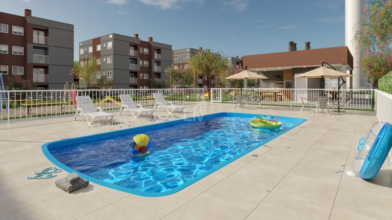 Apartamento com 2 quartos a venda - Pinherinho - Toledo/PR: 1ª foto da galeria de imagens do imóvel