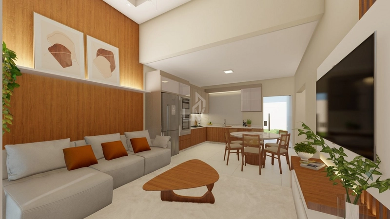 Casa com 2 suíte a venda - Paraiso Tropical - Cascavel/PR: 5ª foto da galeria de imagens do imóvel