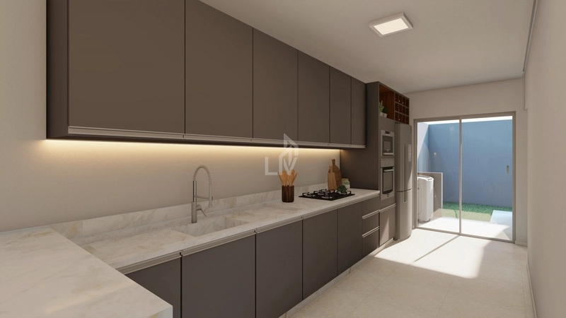 Casa com 1 suíte e 1 quarto a venda - Positano - Cascavel/PR: 2ª foto da galeria de imagens do imóvel