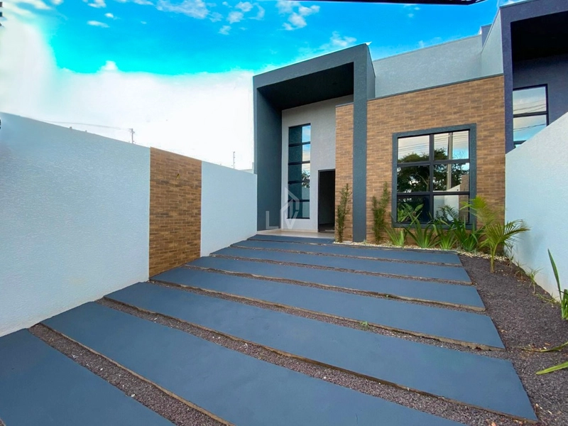 Casa com 1 suíte e 2 quartos a venda - Veredas - Cascavel/PR