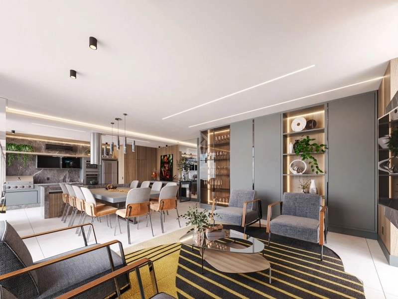 Apartamento 1 suíte e 1 quarto a venda - Centro - Cascavel: 11ª foto da galeria de imagens do imóvel