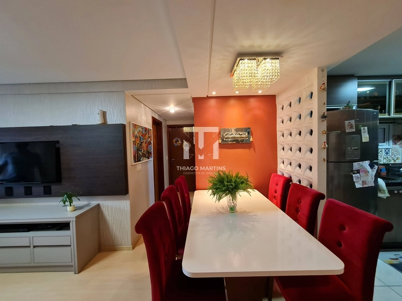 APARTAMENTO SEMIMOBILIADO 1 SUÍTE, 2 QUARTOS PRONTO P/ MORAR NO CENTRO: 3ª foto da galeria de imagens do imóvel