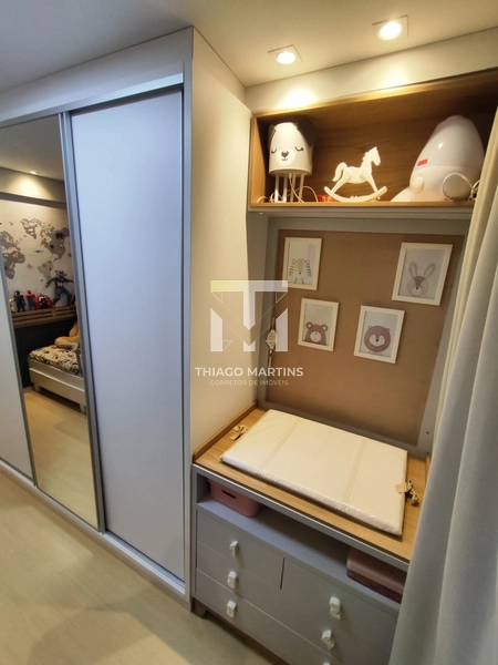 APARTAMENTO SEMIMOBILIADO 1 SUÍTE, 2 QUARTOS PRONTO P/ MORAR NO CENTRO: 15ª foto da galeria de imagens do imóvel