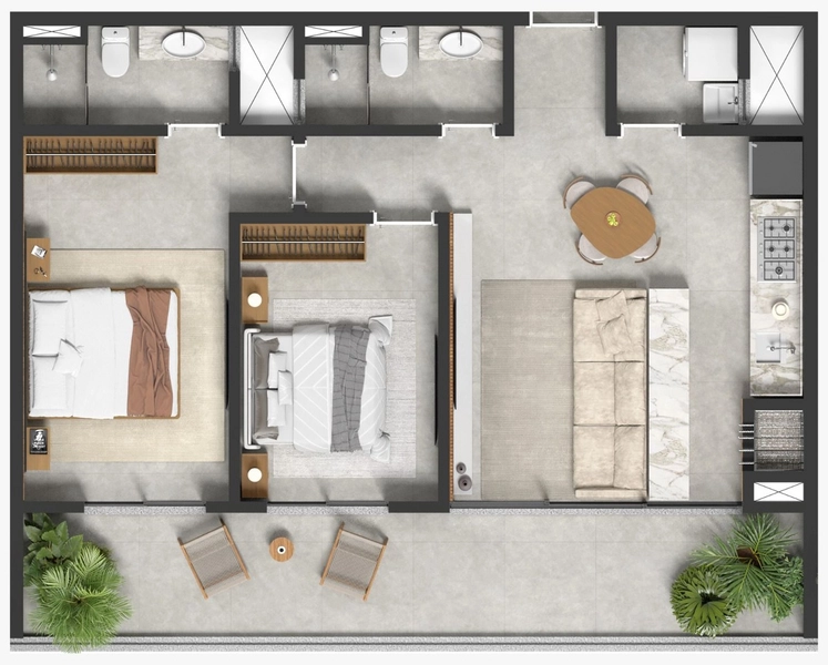 O Pescador Residencial – Exclusividade e Sofisticação à Beira-Mar em B: 19ª foto da galeria de imagens do imóvel