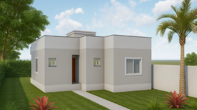 Casa Nova no Jardim Ultramar – Modernidade, Qualidade e Condições Faci: 2ª foto da galeria de imagens do imóvel