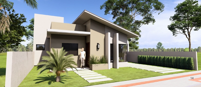 Residência Moderna no Jardim Ultramar: 1ª foto da galeria de imagens do imóvel