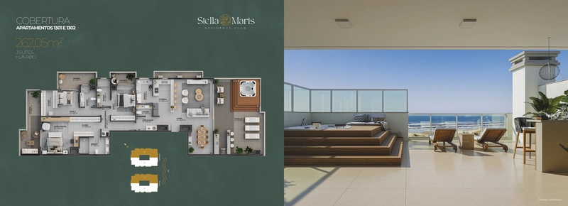 Stella Maris Residence Club – Sofisticação a Apenas 50m do Mar: 18ª foto da galeria de imagens do imóvel