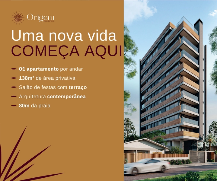 Origem Residencial – Exclusividade e Conforto no Centro de Balneário G: 7ª foto da galeria de imagens do imóvel