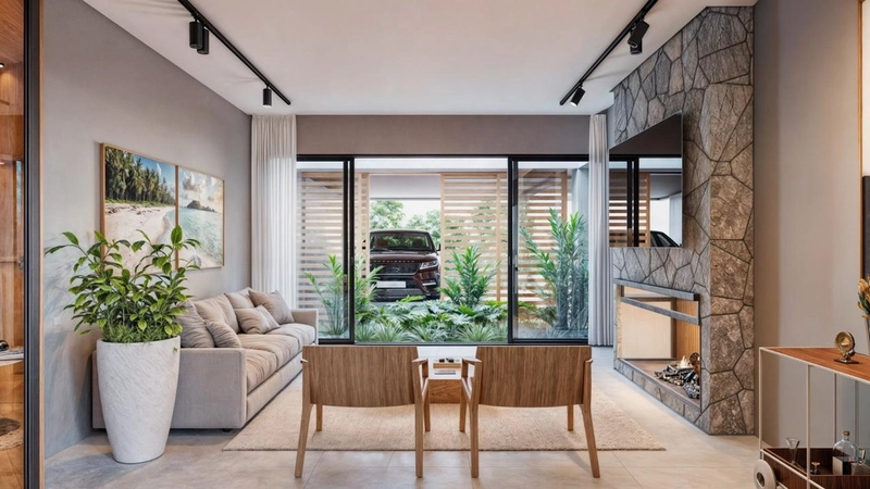 Casa Térrea de Alto Padrão a 100m da Beira Mar: 4ª foto da galeria de imagens do imóvel