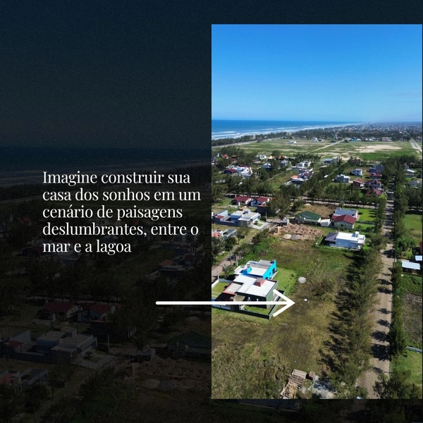 Terreno de 300m² na Praia Lagoa Cortada à 400 Metros da Beira-Mar: 4ª foto da galeria de imagens do imóvel