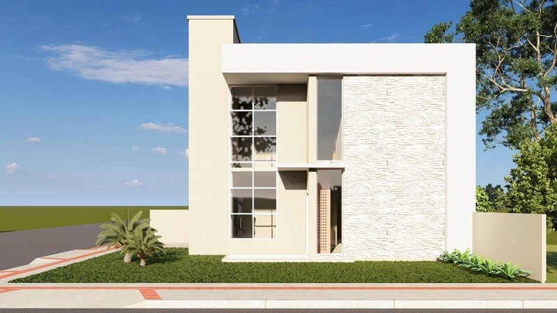 Sobrado de 129m² em Esquina Privilegiada no Village Dunas Norte: 2ª foto da galeria de imagens do imóvel