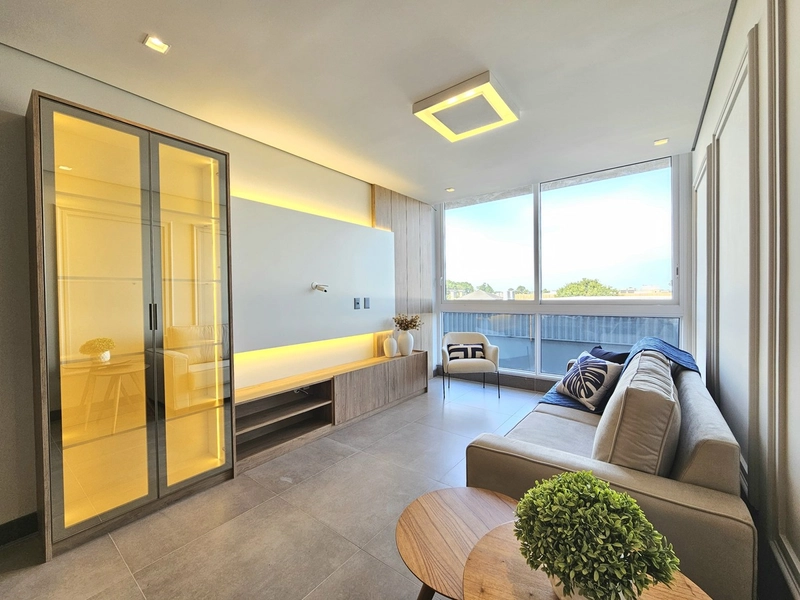 Apartamento no Livin mobiliado e decorado com 2 dormitórios, 1 suíte: 4ª foto da galeria de imagens do imóvel