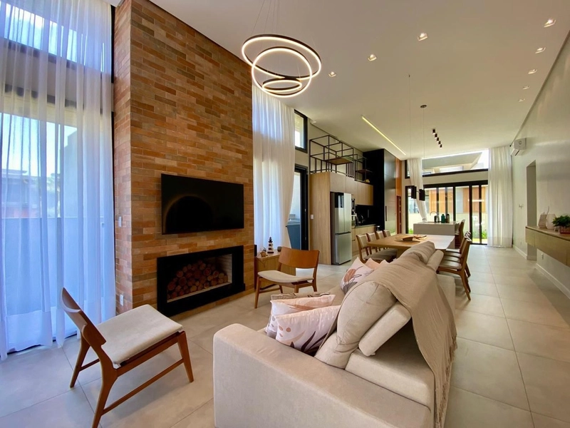 Casa mobiliada, decorada e climatizada, 3 suítes no condomínio Sunset: 3ª foto da galeria de imagens do imóvel