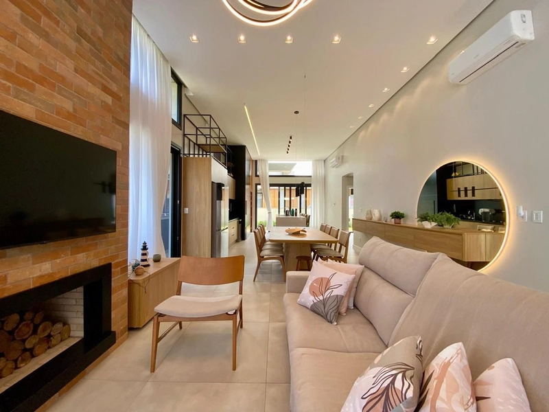 Casa mobiliada, decorada e climatizada, 3 suítes no condomínio Sunset: 7ª foto da galeria de imagens do imóvel