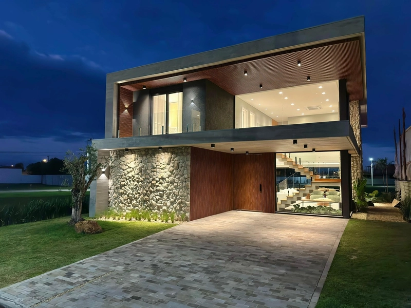 Casa com 5 suítes e piscina beira lago no Amare: 1ª foto da galeria de imagens do imóvel