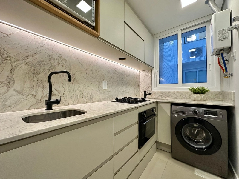 Apartamento mobiliado com 2 dormitórios na av Central em Atlântida: 20ª foto da galeria de imagens do imóvel
