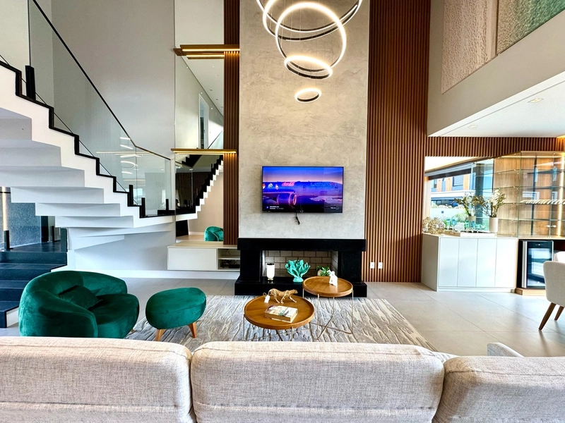 Sobrado mobiliado e decorado com 4 suítes e piscina no Sunset: 6ª foto da galeria de imagens do imóvel