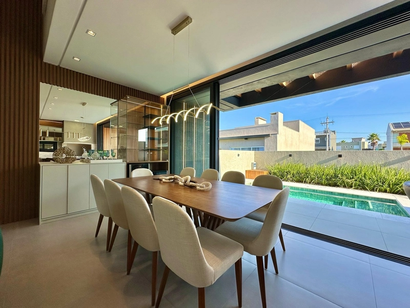 Sobrado mobiliado e decorado com 4 suítes e piscina no Sunset: 7ª foto da galeria de imagens do imóvel