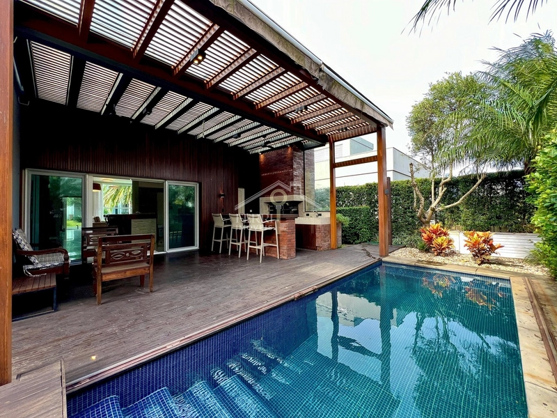 Casa com 4 suítes, mobiliada e piscina no Condomínio Quintas do Lago: 11ª foto da galeria de imagens do imóvel