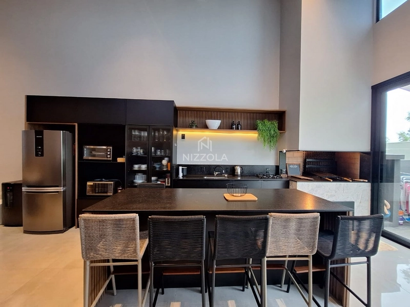 Casa térrea, com 3 suítes, mobiliada e decorada no condomínio Blue: 6ª foto da galeria de imagens do imóvel