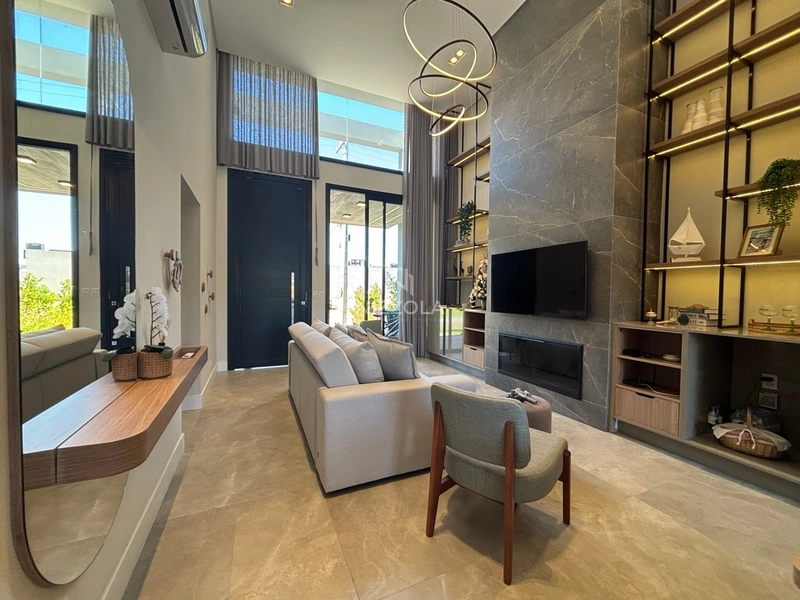 Casa com 4 dormitórios, sendo 2 suítes, no Condomínio Sunset: 3ª foto da galeria de imagens do imóvel