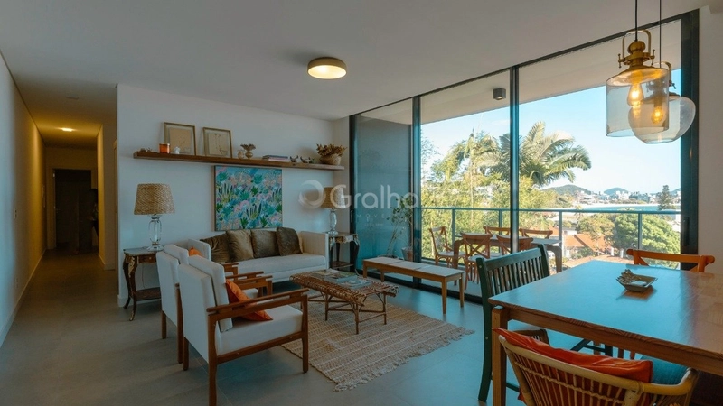 Apartamento com 3 suítes vista mar Jurerê, Florianópolis.: 2ª foto da galeria de imagens do imóvel