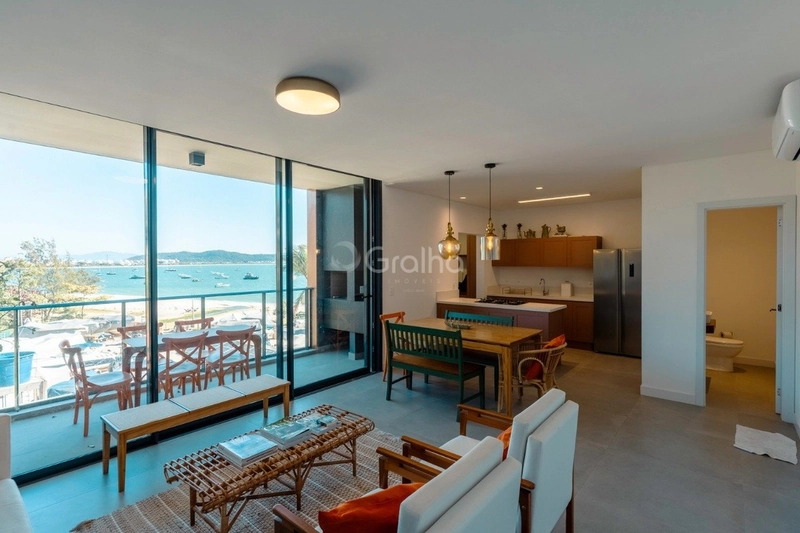 Apartamento com 3 suítes vista mar Jurerê, Florianópolis.: 1ª foto da galeria de imagens do imóvel