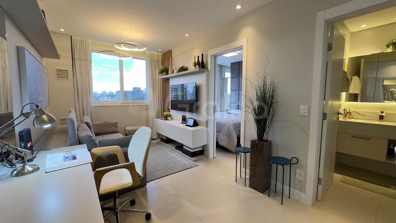 Apartamento com 1 dormitório no Centro