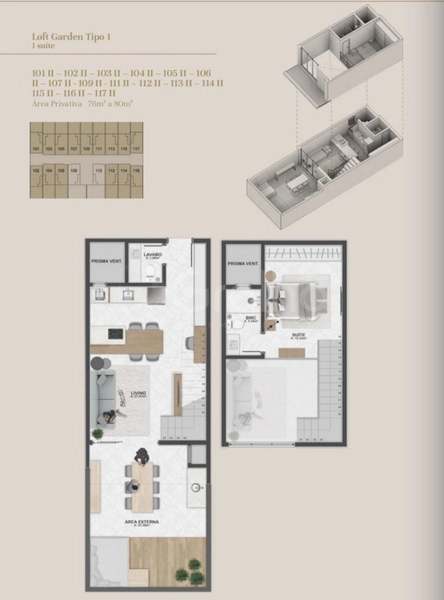 Duplex com 1 suíte em Santo Antônio de Lisboa: 22ª foto da galeria de imagens do imóvel