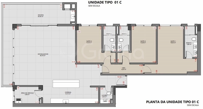 Apartamento com 3 suítes no João Paulo: 12ª foto da galeria de imagens do imóvel