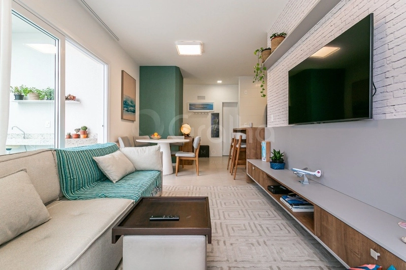 Apartamento com 3 dormitórios, sendo 1 suíte, no Campeche: 2ª foto da galeria de imagens do imóvel