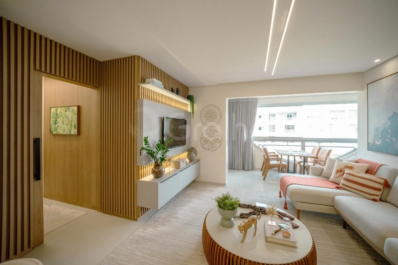 Apartamento com 3 dormitórios, sendo 2 suítes, em Jurerê: 2ª foto da galeria de imagens do imóvel