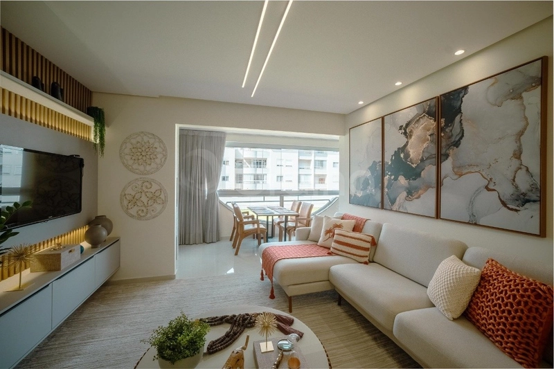 Apartamento com 3 dormitórios, sendo 2 suítes, em Jurerê: 4ª foto da galeria de imagens do imóvel