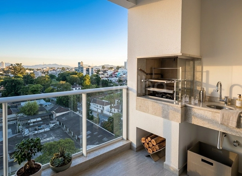 Apartamento com 2 dormitórios, sendo 1 suíte, no Estreito