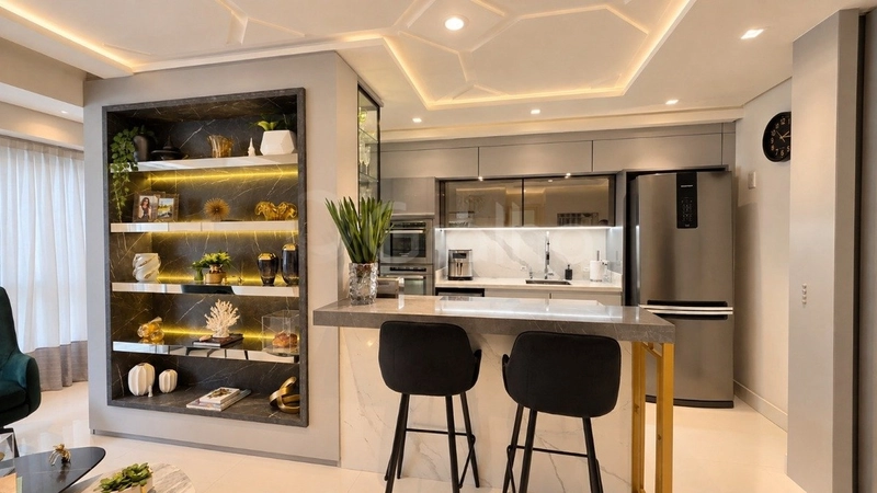 Apartamento com 2 dormitórios, sendo 1 suíte, no Centro: 6ª foto da galeria de imagens do imóvel