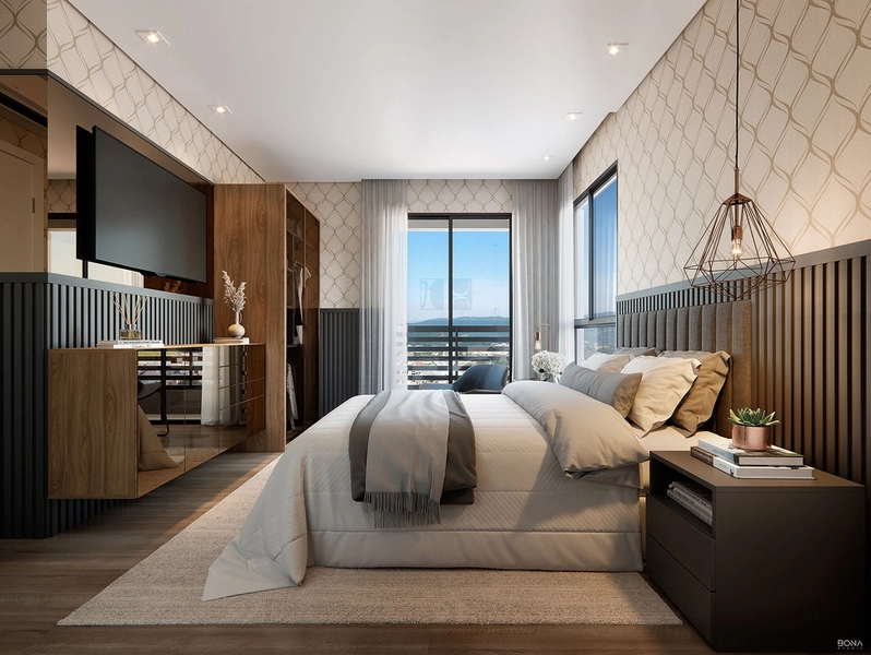 APTO 01 suíte + 02 dormitórios, no centro de Bal. Piçarras: 6ª foto da galeria de imagens do imóvel