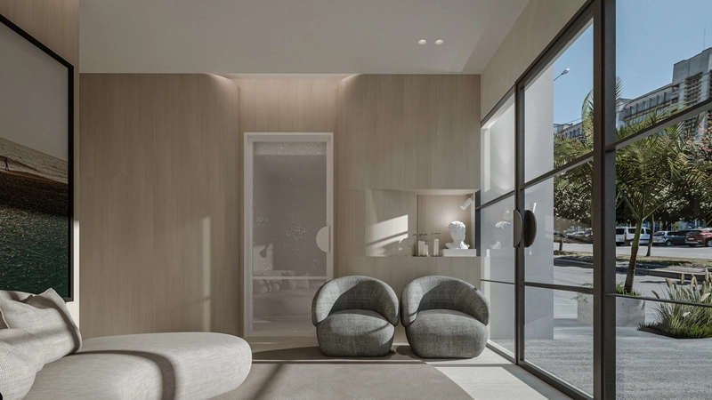 APTO na quadra do mar com vista para a praia de Bal. Piçarras: 6ª foto da galeria de imagens do imóvel