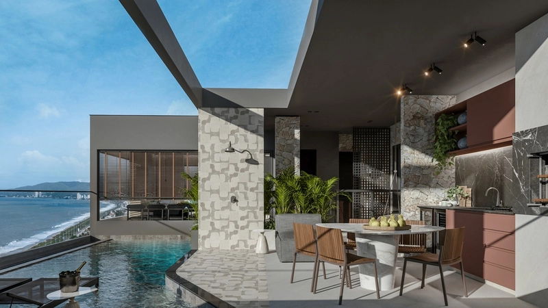 APTO na quadra do mar com vista para a praia de Bal. Piçarras: 32ª foto da galeria de imagens do imóvel