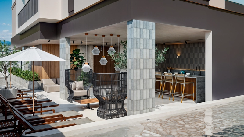 APTOs a apenas 150 metros da praia do Cerro em Itajuba, Barra Velha: 35ª foto da galeria de imagens do imóvel